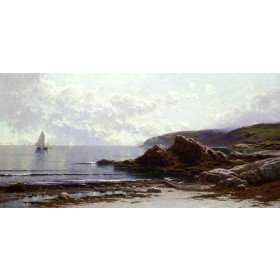 Bricher, Alfred Thompson - Sailing off the Coast