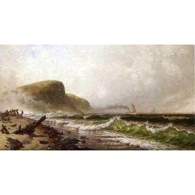 Bricher, Alfred Thompson - Stormy Seascape