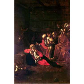 Caravaggio, Michelangelo Merisi da - Adoration of the Shepherds