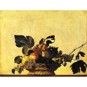 Caravaggio, Michelangelo Merisi da - Still Life with a Basket of Fruit