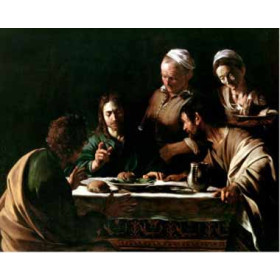 Caravaggio, Michelangelo Merisi da - Supper at Emmaus