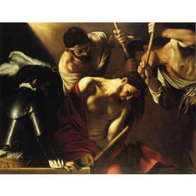 Caravaggio, Michelangelo Merisi da - The Crowning with Thorns