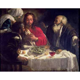 Caravaggio, Michelangelo Merisi da - The Supper at Emmaus