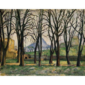 Cezanne, Paul - Chestnut Trees at the Jas de Bouffan