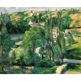 Cezanne, Paul - Houses in Provence - La Cote du Galet, at Pontoise