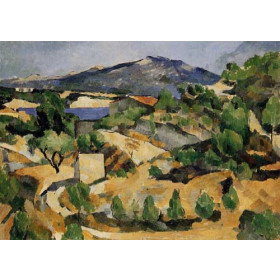 Cezanne, Paul - Houses in Provence - Mountains in Provence (near LEstaque)