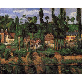 Cezanne, Paul - Houses in Provence - The Chateau de Madan