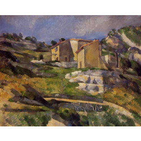 Cezanne, Paul - Houses in Provence - the Riaux Valley near LEstaque