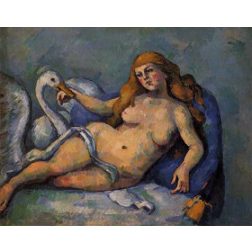 Cezanne, Paul - Leda and the Swan