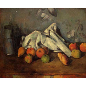 Cezanne, Paul - Still Life with Milk Can and Apples