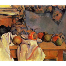 Cezanne, Paul - Still Life with Pomegranate and Pears