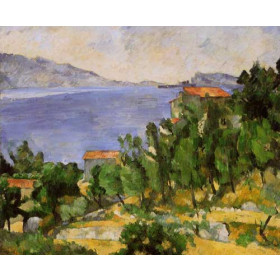 Cezanne, Paul - The Bay of LEstaque from the East