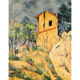 Cezanne, Paul - The House with Cracked Walls