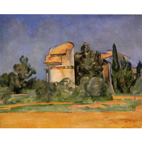 Cezanne, Paul - The Pigeon Tower at Bellevue