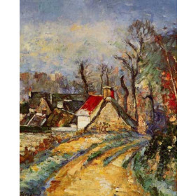 Cezanne, Paul - The Turn in the Road at Auvers