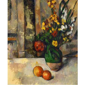 Cezanne, Paul - Vase and Apple