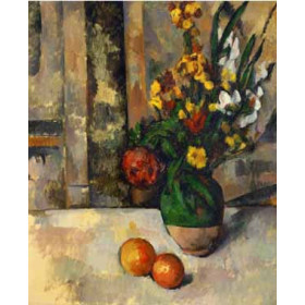 Cezanne, Paul - Vase and Apples