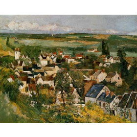 Cezanne, Paul - View of Auvers-sur-Oise