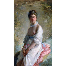 Chaplin, Charles(France) - A Beauty with a Bouquet