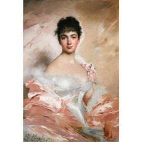 Chaplin, Charles(France) - Woman in Pink