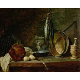 Chardin, Jean-Baptiste-Simeon - Fast Day Menu