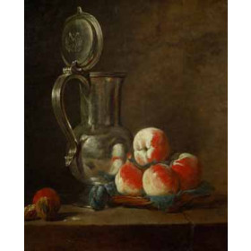 Chardin, Jean-Baptiste-Simeon - Still Life with Tankard