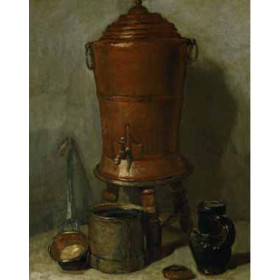 Chardin, Jean-Baptiste-Simeon - The Copper Drinking Fountain