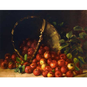 Charles Ethan Porter - Apples in an Overturned Basket