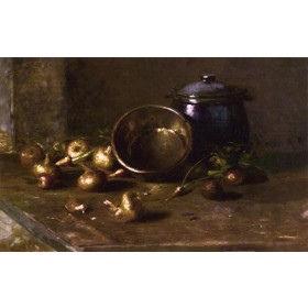 Charles Ethan Porter - Crock, Kettle, and Onions