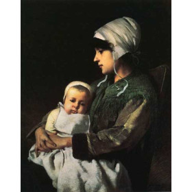 Charles Sprague Pearce - Mother and Child