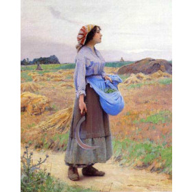 Charles Sprague Pearce - Returning from the Fields