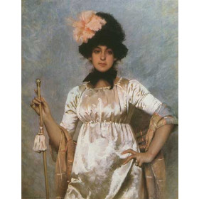 Charles Sprague Pearce - Woman of the Directoire