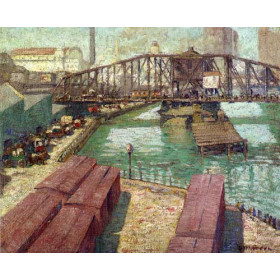 Charles William Dahlgreen - Rush Street Bridge