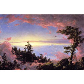 Church, Frederic Edwin - Above the Clouds at Sunrise