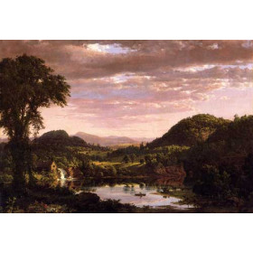 Church, Frederic Edwin - New England Landscape