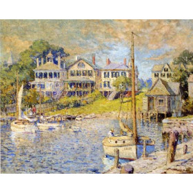 Colin Campbell Cooper - At Edgartown, Marthas Vinyard