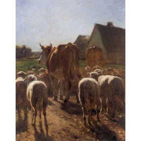 Constant Troyon - Cows and Sheep