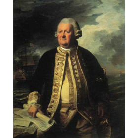 Copley, John Singleton(USA) - Clark Gayton, Admiral of the White