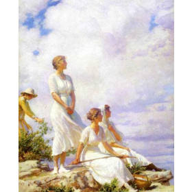 Curran, Charles Courtney - Summer Clouds