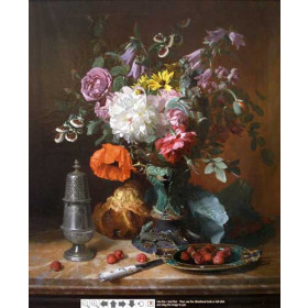 David Noter - Still Life with Flowers and Fruit