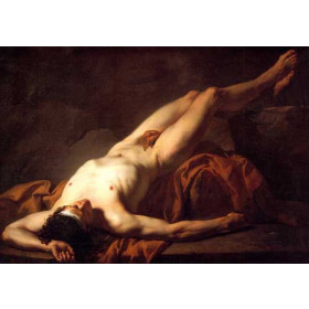 David, Jacques-Louis - Male Nude known as Hector