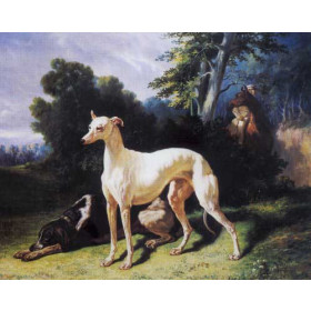 Dedreux, Alfred(France) - A Greyhound In An Extensive Landscape