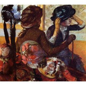 Degas, Edgar - At the Milliners