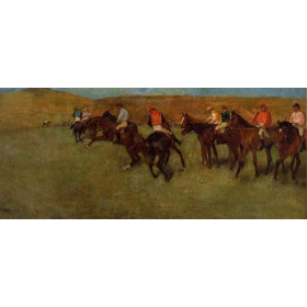 Degas, Edgar - At the Races - Before the Start