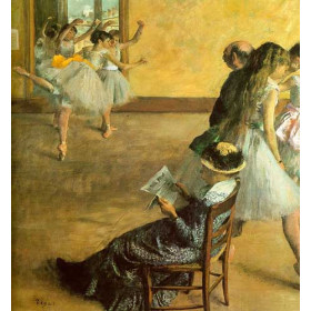 Degas, Edgar - Ballet Class