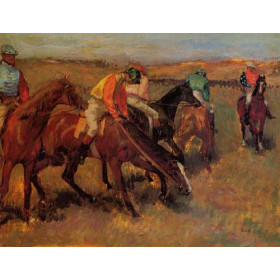 Degas, Edgar - Before the Race