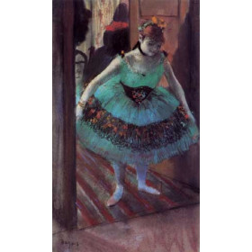 Degas, Edgar - Dancer Leaving Her Dressing Room