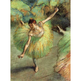 Degas, Edgar - Dancer Tilting