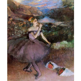 Degas, Edgar - Dancer with Bouquets