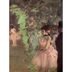 Degas, Edgar - Dancers Backstage